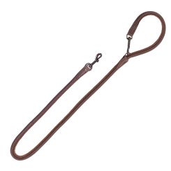 Akah Hundeleine Führleine Elchleder 135 cm 