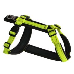 Akah Brustgeschirr Tracker gelb 