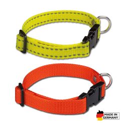 Welpen-Halsband in orange/gelb 