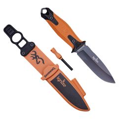 Browning Messer Ignite 2 schwarz-orange 