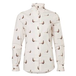 Chevalier Bluse Blair mit Fasanenmotiv 