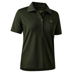 Deerhunter Damen Poloshirt Climate grün 