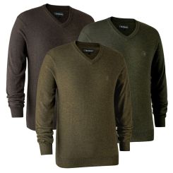Deerhunter Kingston Pullover mit V‑Ausschnitt 