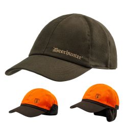 Deerhunter Winter-Jagdkappe Game Cap grün/orange 