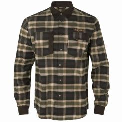 Härkila Hemd Aivak oliv kariert 