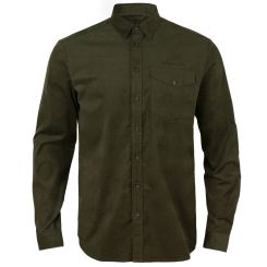 Härkila Hemd Kaldfjord einfarbig grün 