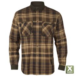 Härkila Hemd Pajala braun beige 