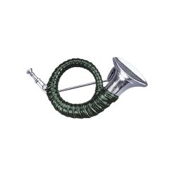 Hutnadel Anstecknadel Motiv Jagdhorn 