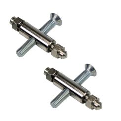 Gehörnklammern Rehbock 2er Pack 