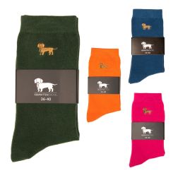 Krawattendackel Socken einfarbig 