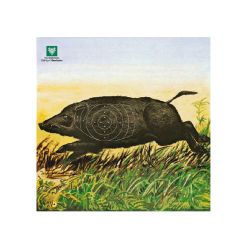 DJV Luftgewehrscheibe Überläufer flüchtig 10 m 100er-Pack 