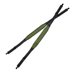 Niggeloh Neopren Hosenträger grün schwarz 