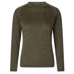 Seeland Damen L/S Funktionsshirt Active grün 