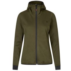 Seeland Damen Fleecejacke mit Kapuze grün 