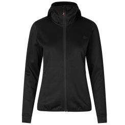 Seeland Damen Fleecejacke mit Kapuze schwarz 
