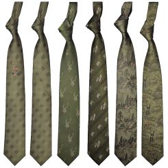 Skogen Jagd-Krawatten grün 