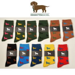 Krawattendackel Dackel-Socken 