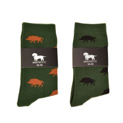 Krawattendackel Wildschwein-Socken 