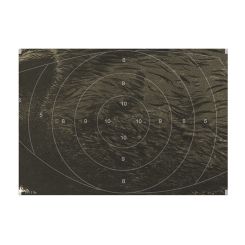 Spiegel für DJV-Wildscheibe Nr. 5 Überläufer flüchtig links 50 m 