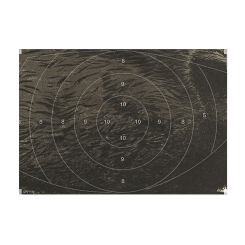 Spiegel für DJV-Wildscheibe Nr. 7 Überläufer flüchtig rechts 50 m 