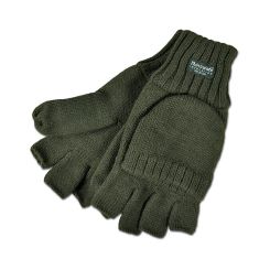 Skogen Strickhandschuhe Thinsulate mit klappbarem Fäustling 