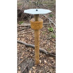 Wildlutscher Leckstein Pfahl-Befestigungsset ohne Pfahl 