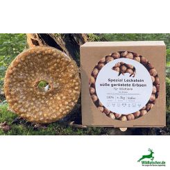 Wildlutscher Spezial Leckstein süße geröstete Erbsen 
