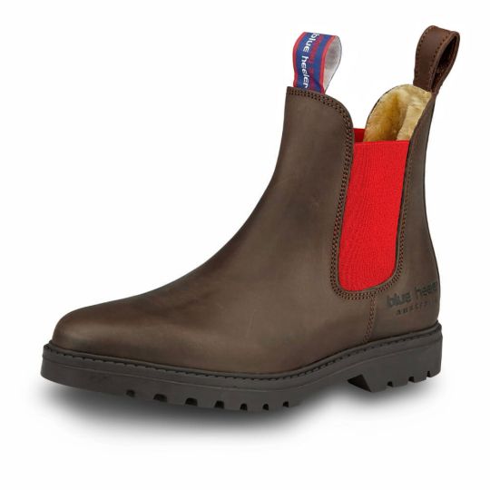 Blue Heeler Winter-Boots Jackaroo braun-rot 