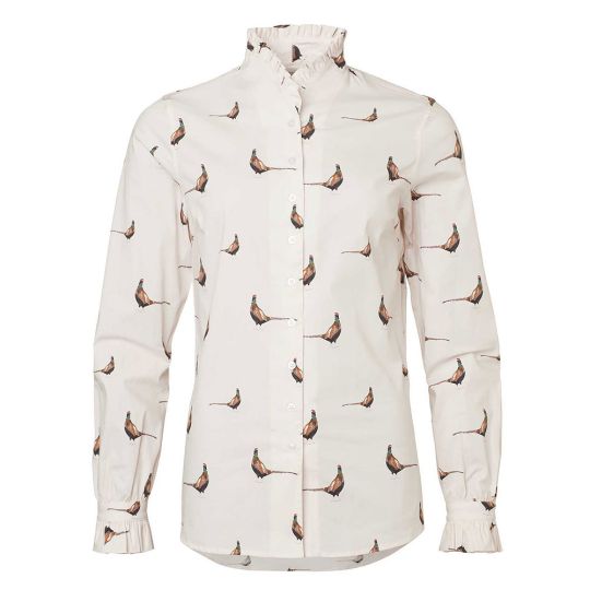 Chevalier Bluse Blair mit Fasanenmotiv 