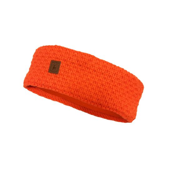 Deerhunter Strick-Stirnband mit Fleece orange 