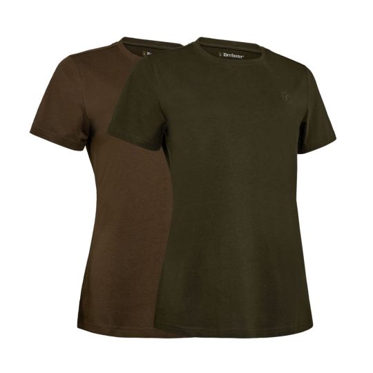 Deerhunter Damen T-Shirt 2er Pack 