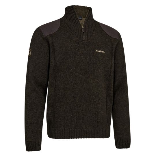 Deerhunter Stormliner Strickpullover Finley braun 