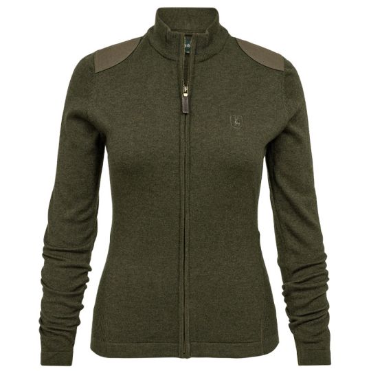 Deerhunter Damen Strick-Cardigan Darlington grün meliert 