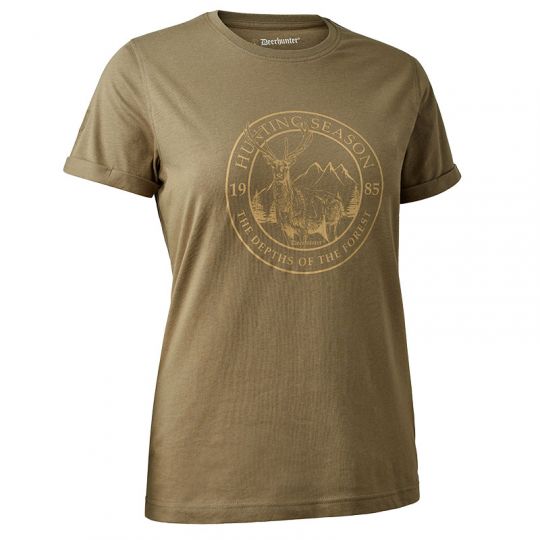 Deerhunter Damen T-Shirt Ella khaki 