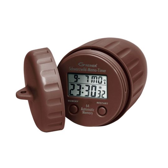 Greiner Wilduhr Memo Schwarzwild Timer 