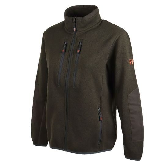 House of Hunting Damen Strickfleece-Jacke 