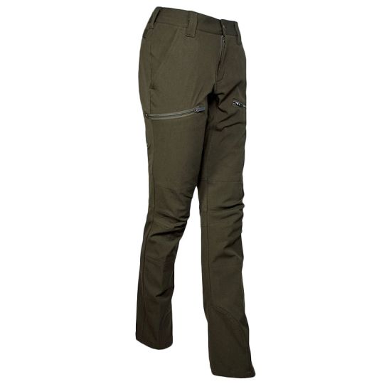 Hubertus Damen Jagdhose mit Stretch grün 