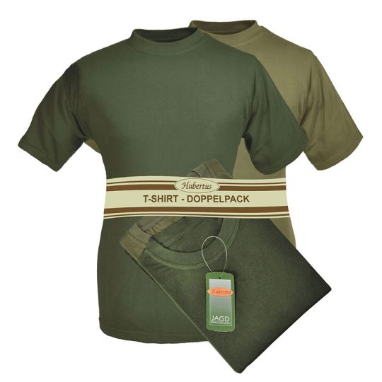 Hubertus Herren T-Shirt Doppelpack 