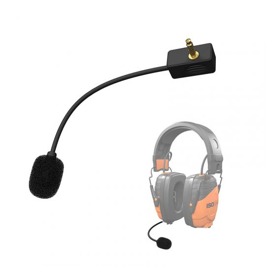 Isotunes Boom-Mikrofon für Gehörschutz Link 2.0 