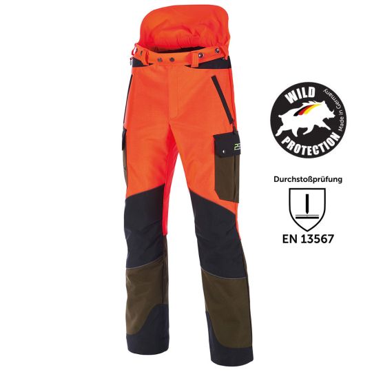 Sauenschutzhose PSS X-treme Protect orange 