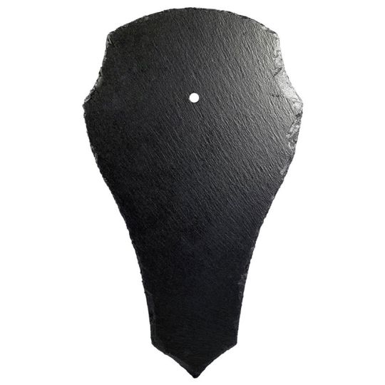 Schiefer-Trophäenschild Rothirsch 