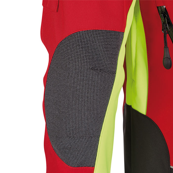 PSS Schlupfjacke X-treme Hybrid - Rot/Gelb Für Jagd Outdoor